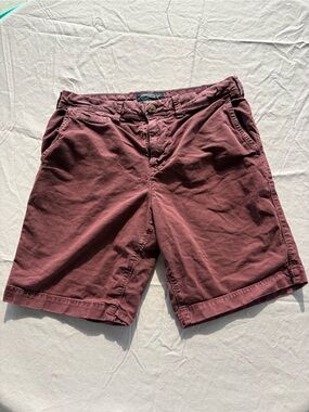 American Eagle Y2K Mauve Slim Shorts